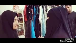 Cantik nya istri Virgoun saat kenakan cadar