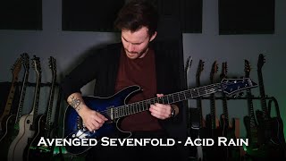 Avenged Sevenfold - Acid Rain (Guitar Cover   All Solos / One Take)