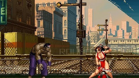 KOF Mugen Memorial Team Kyo vs Team Fatal Fury