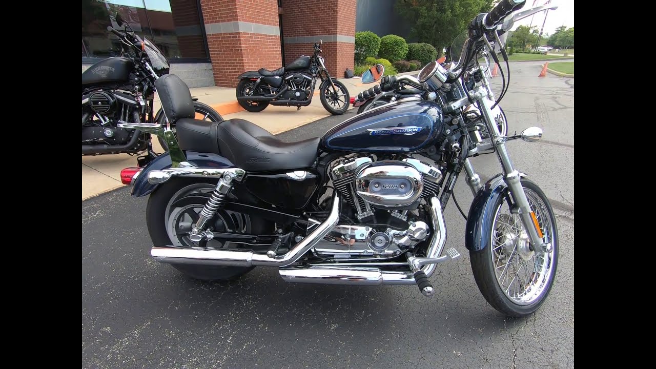 2009 HARLEYDAVIDSON SPORTSTER 1200 CUSTOM XL1200C Used Motorcycle For Sale Medina, Ohio