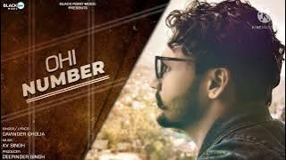 Ohi Number _ Davinder Gholia _ New Punjabi_officiel Song 2022 _ KV Singh