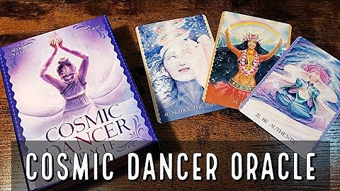 Cosmic Dancer Oracle Unboxing and Flip Through