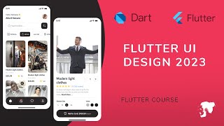 Flutter UI Design E-commerce 2023 (A) screenshot 2