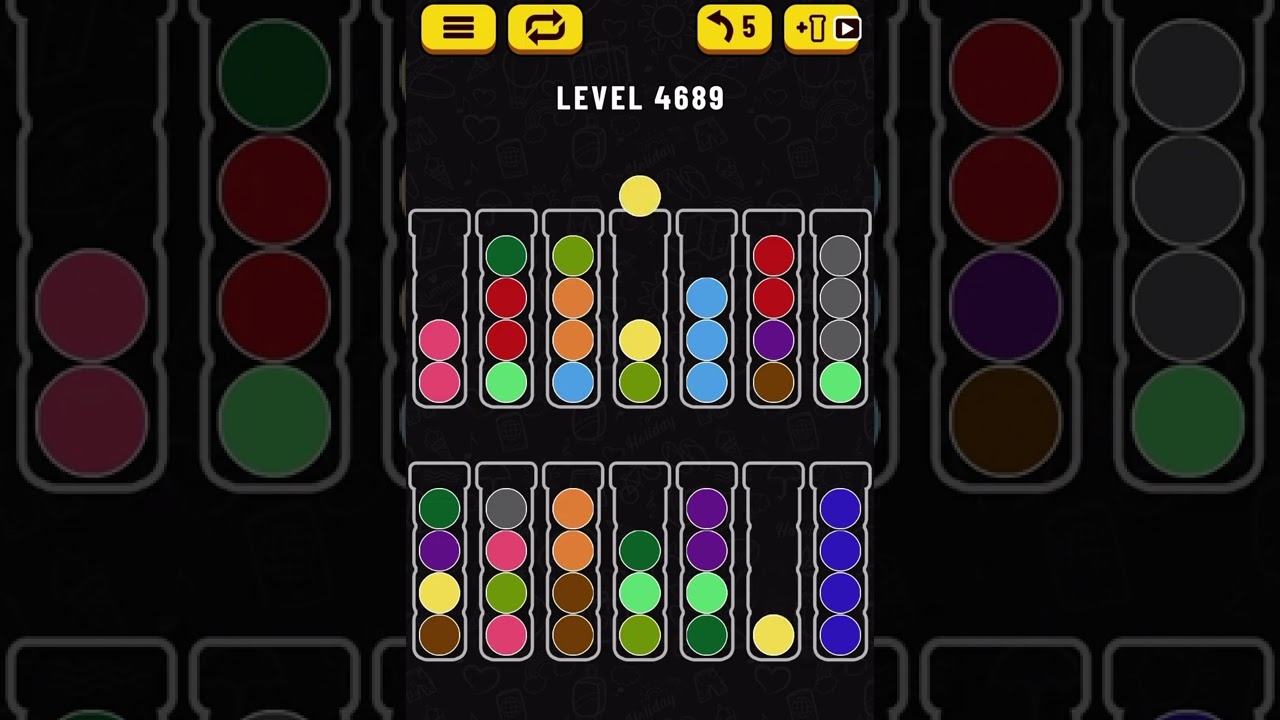 Ball Sort Puzzle】Level.4689 - YouTube