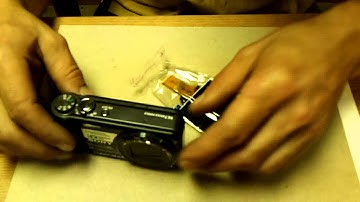 sony cyber-shot screen repair #1