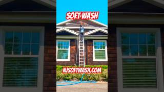 #softwashing #superpump #pressurewashing #exteriorcleaning #sweet16 #moss #mold #algae #cedar #clean