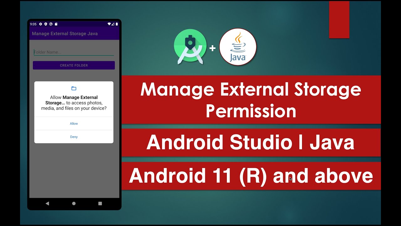 Esitellä 76+ imagen android studio storage permission