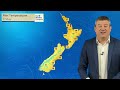 NZ: More cold fronts coming in from the west, easing next week