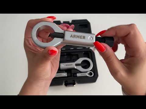 Набір гайколомів Armer 4 шт 9-27 мм. ARM-DAAХ04, видео 1