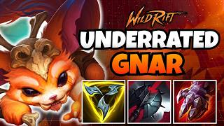 GNAR IS THE MOST UNDERRATED CHAMPION IN WILD RIFT
