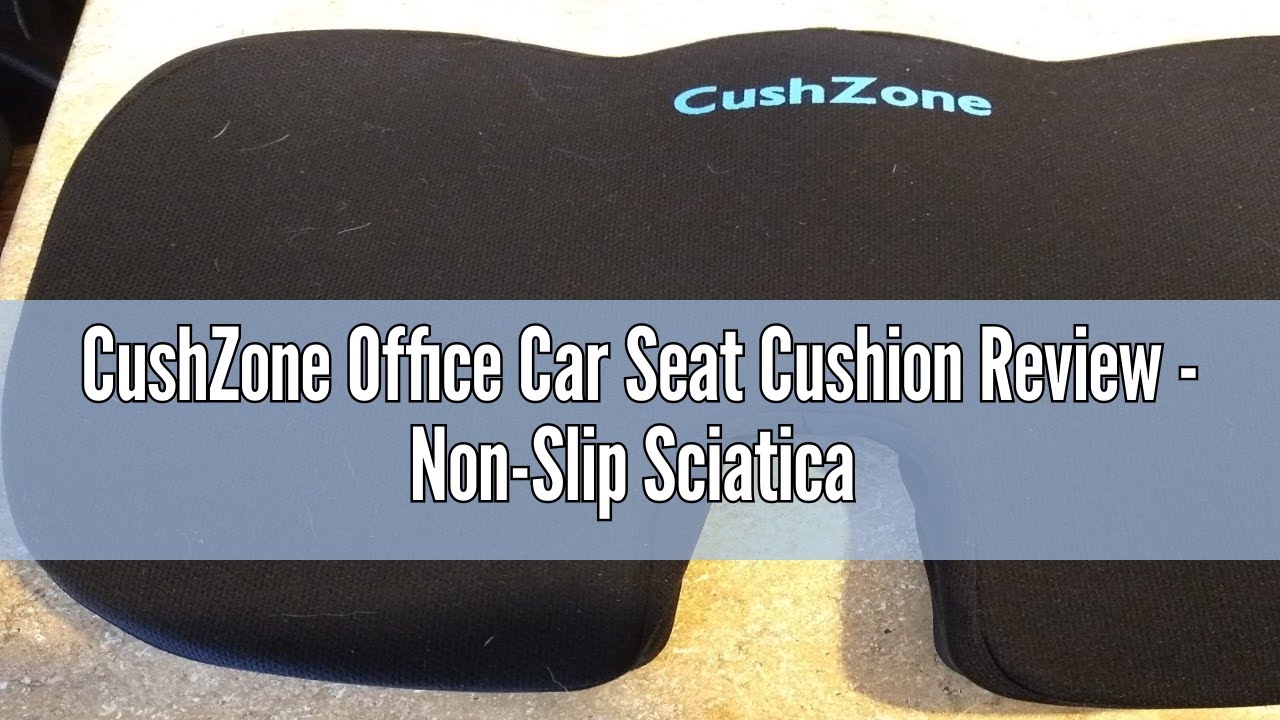  CushZone Office Car Seat Cushion, Non-Slip Sciatica