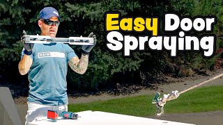 How to Spray Doors With SUPER STACKERS!
