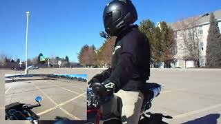 Practicing Wheelies On The Papio Ss