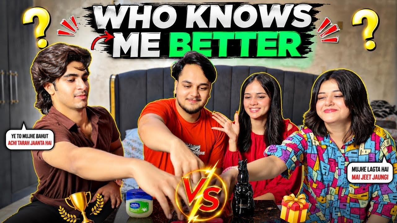 ALISHA ABUBAKAR KITNA JANTE HA // WHO KNOWS BETTER CHALLENGE // VERY FUNNY ANSWER