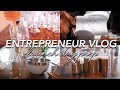 launch day of my business, entrepreneur life vlog, day in the life of a entrepreneur,