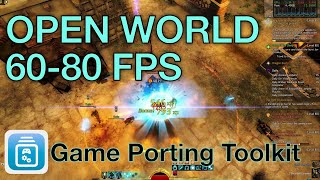 Guild Wars 2 random open world (game porting toolkit) ventura 13.4, m1 max apple silicon [on power]