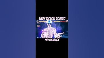 Easy high damage no wall Victor combo. #tekken8 #tekken8gameplay #fightinggamecommunity #combos #fgc