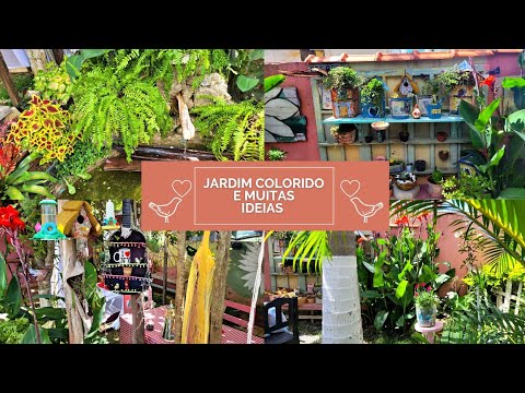 Vídeo: Esquemas de cores para jardins - Aprenda sobre estruturas e suportes coloridos para jardins