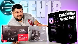 ASUS DUAL RX7600 ‘lü DDR5 FİYAT & PERFORMANS HAZIR SİSTEM! -  Gencergaming haqqus GEN18 by HaQQuS - Hakan BALCI 6,254 views 2 months ago 27 minutes