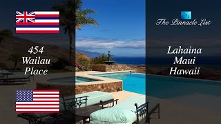 Backyard Hawaiian Paradise | Maui Sea Views | 454 Wailau Pl, Lahaina, HI, USA 🇺🇸 | Vertical