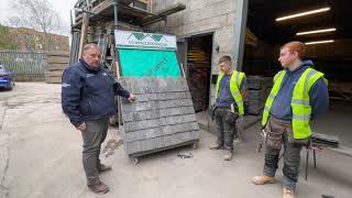 Roof Slating Demonstration