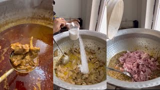 Bulk making of Rajasthani Mutton Curry ?? Full Mutton Curry Recipe ??