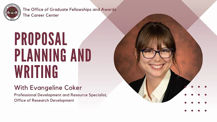 Proposal Planning and Writing Workshop