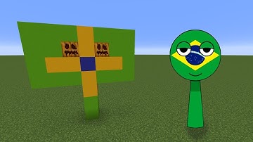 How To Spawned Sprunki OC: Brazil Phase 1 to Phase 8 in Minecraft