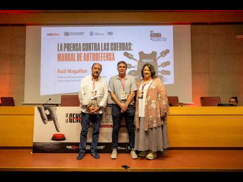 Raúl Magallón Workshop | The Press on the Ropes: A Self-Defense Manual