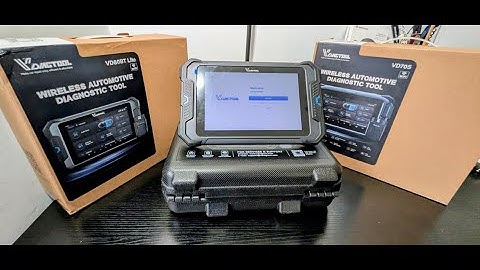 VDIAGTOOL VD80BT Lite First Look Vs VD70S #VDIAGTOOL #VD80BTLite