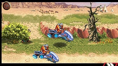 Cowboys And Aliens 2D | gameplay walkthrough part 2 | Red Chilli | android iOS