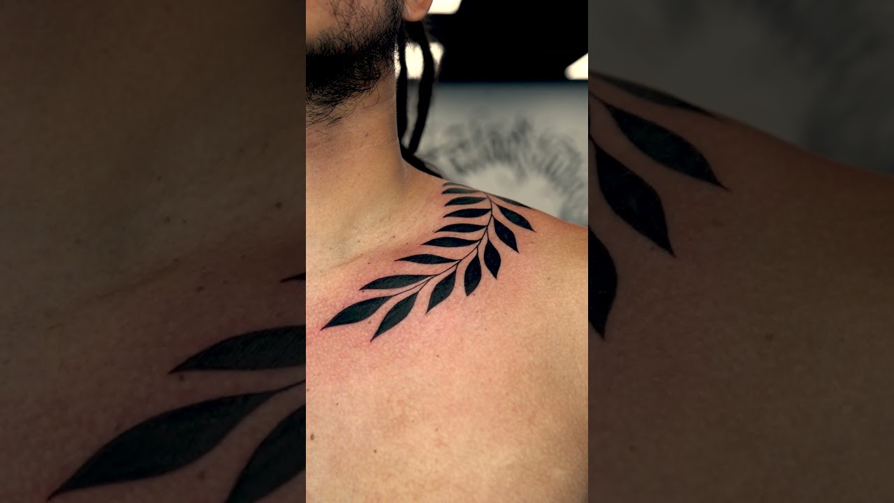 LEAF STRIP TATTOO