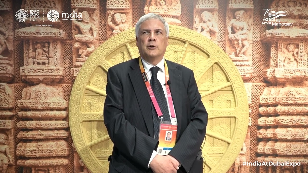 Expo 2020 Dubai | India Pavilion | Mr. Roberto Luongo, DG, Italian Trade Agency