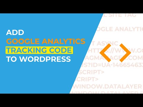 How to Add google Analytics Tracking Code to WordPress - 1 Min Process