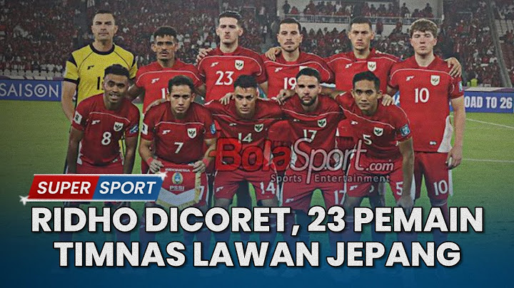 7 Pemain Dicoret Patrick Kluivert, Daftar 23 Pemain Timnas Indonesia Lawan Jepang