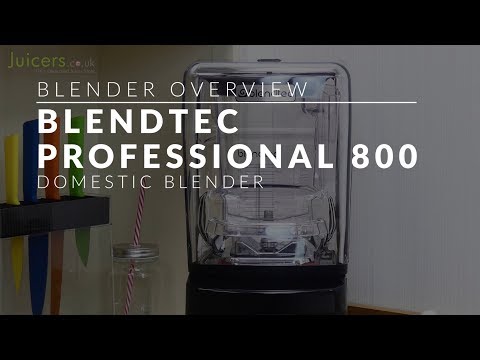 Blendtec Professional 800 Blender Overview