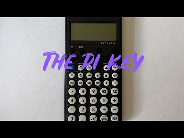 Where Has The Pi Key Gone On The New fx-83GT CW Casio Scientific