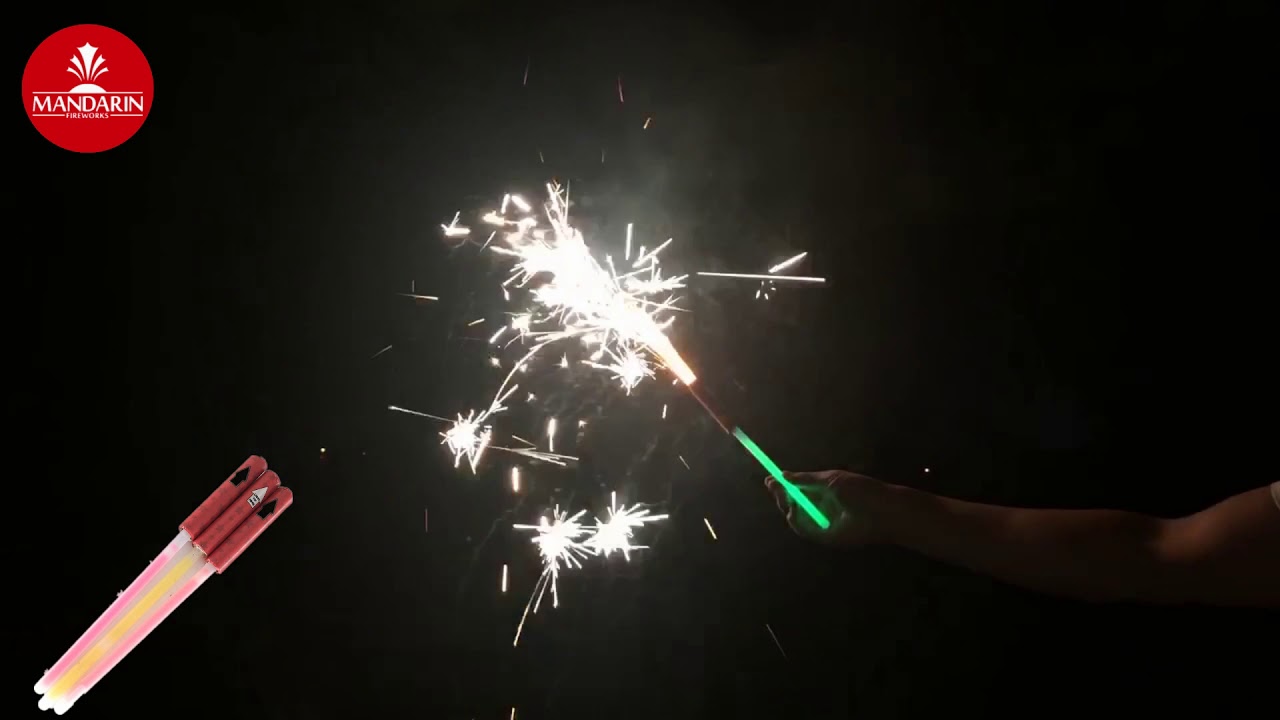 DR7022 Glow stick with red flame and sparklers YouTube