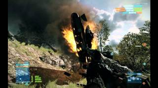 Weird terrain bug in bf3 beta :D