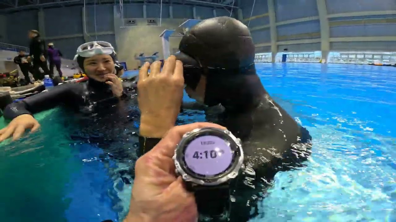 CONGRATULATIONS ADVANCED COURSE STA  DYN PASS : 비프리 대전 프리다이빙