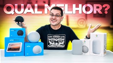 ALEXA vs GOOGLE HOME! Entenda as DIFERENÇAS e qual o IDEAL para VOCÊ? Comparativo!