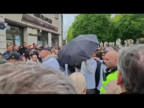 Départ de la marche blanche pour Matisse à Châteauroux, samedi 4 mai 2024.