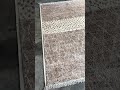 7x10 ft, Modern Hand-knotted Moroccan Design Rug. 100% Natural Wool. Brown Beni Ourain Carpet. H045