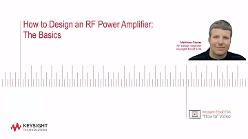This video will provide a foundation for understanding how power amplifier circuits work.