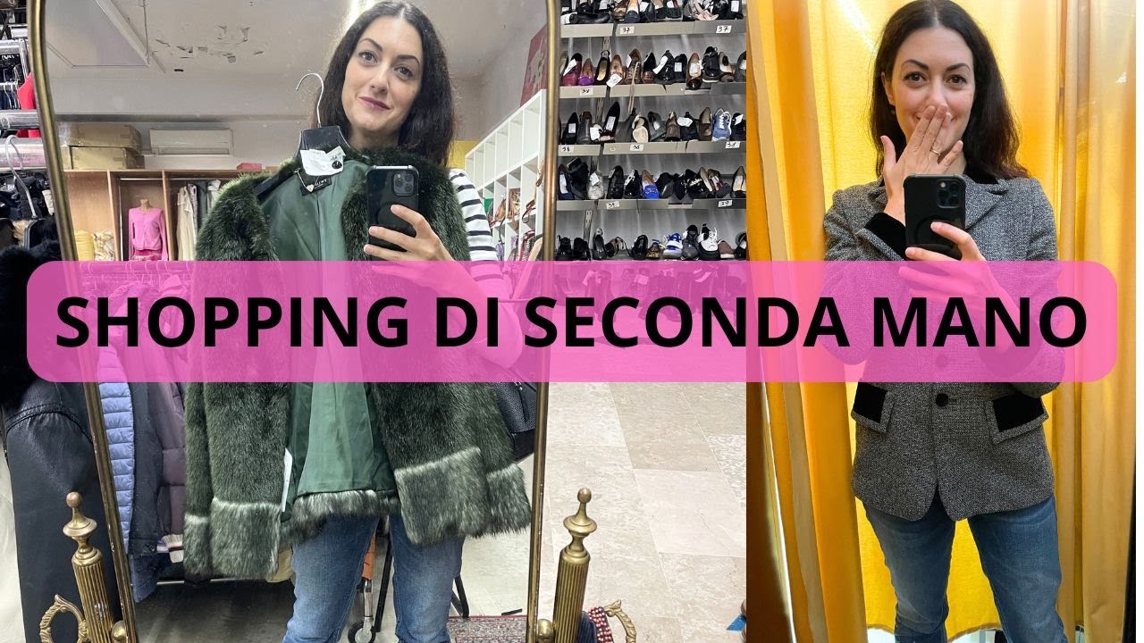 SHOPPING AL MERCATO E AL NEGOZIO DELL'USATO - COSA COMPRARE E COSA LASCIARE NEL VINTAGE E NELL'USATO