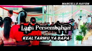 Ke AltarMu Ya Bapa, Lagu Persembahan