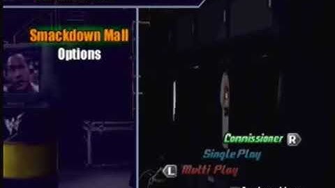 WWF No Mercy Main Menu