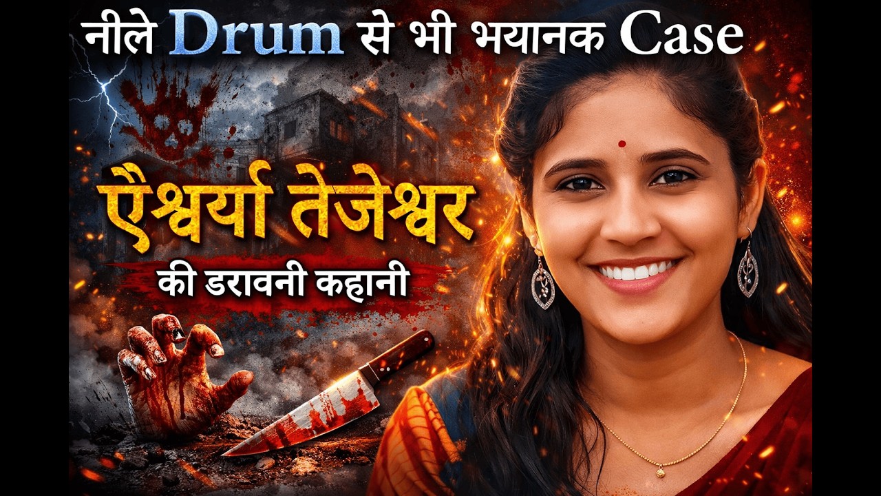 प्यार, धोखा या साजिश? | Aishwarya Tejeshwar Murder Mystery | Blue Drum से भी डरावना केस