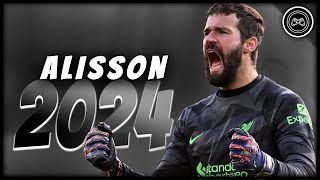 Alisson Becker 2023/24 ● The Anfield wall ● Crazy Saves - HD