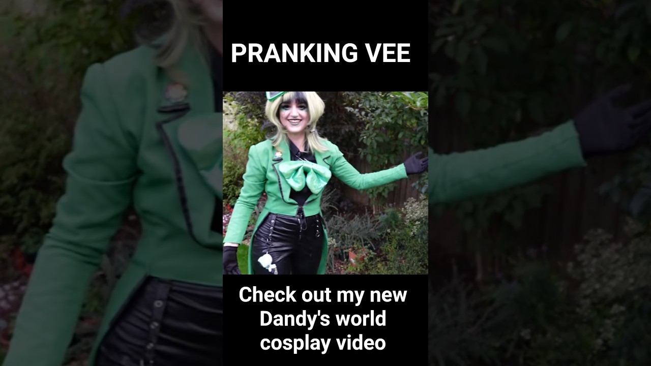 VEE PRANKED! #dandysworld #cosplay #roblox #funny